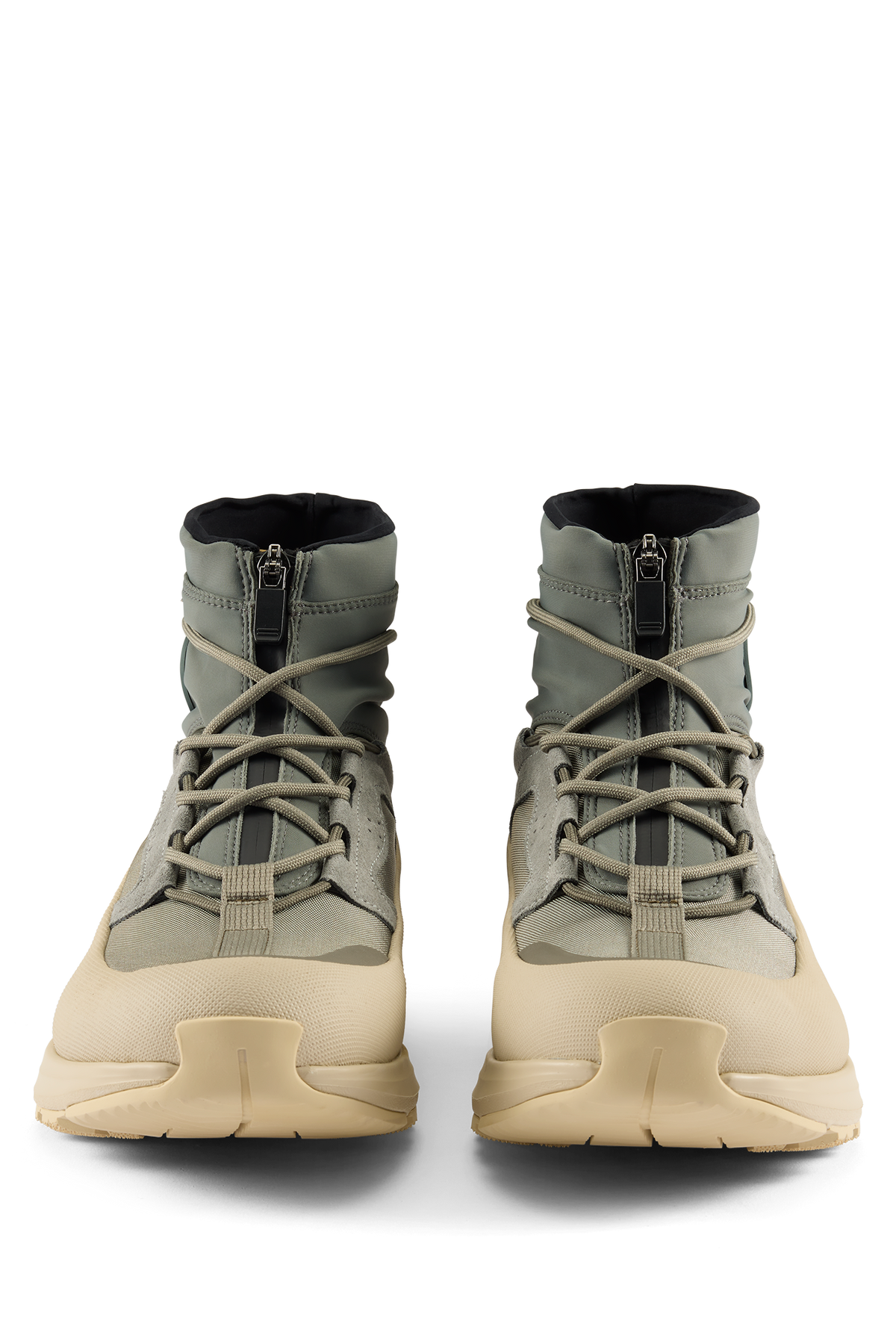 Women's Glacier Trail High Sneaker - Smokey Sage/Snowcap 9412 - off_front_01