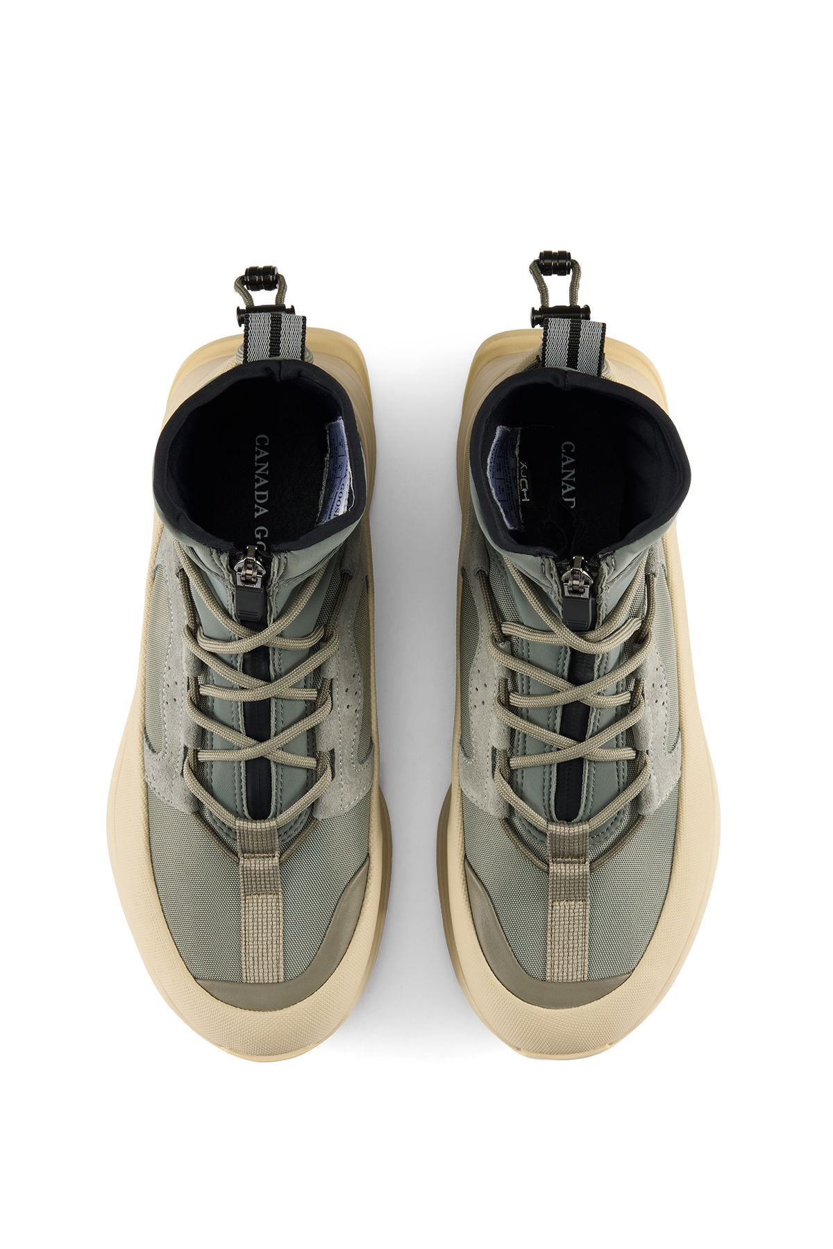 Women's Glacier Trail High Sneaker - Smokey Sage/Snowcap 9412 - off_top_01