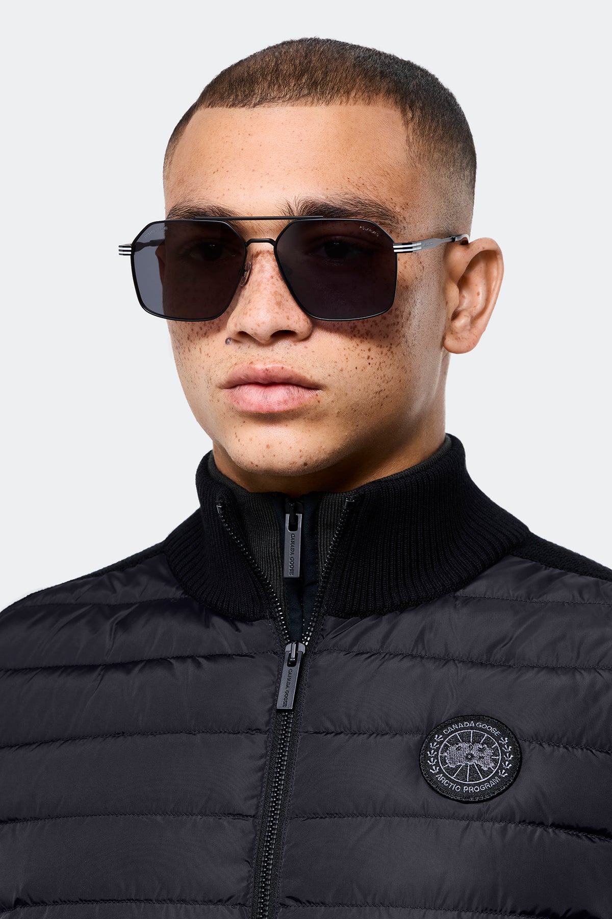 Moraine Sunglasses - Matte Black/Grey 9822 - on_front_01