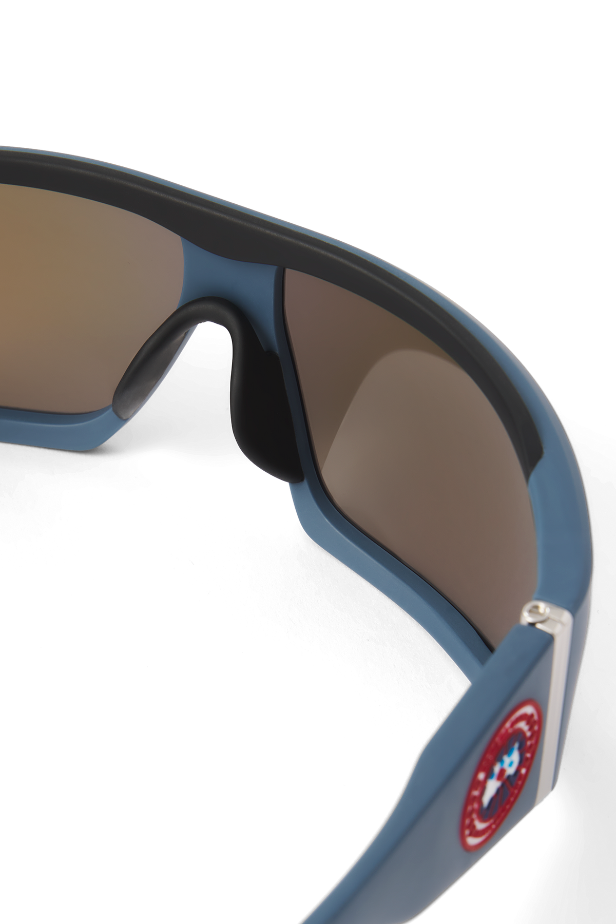 Summit Sunglasses - Matte Blue/Mirror Blue 9830 - off_back_01