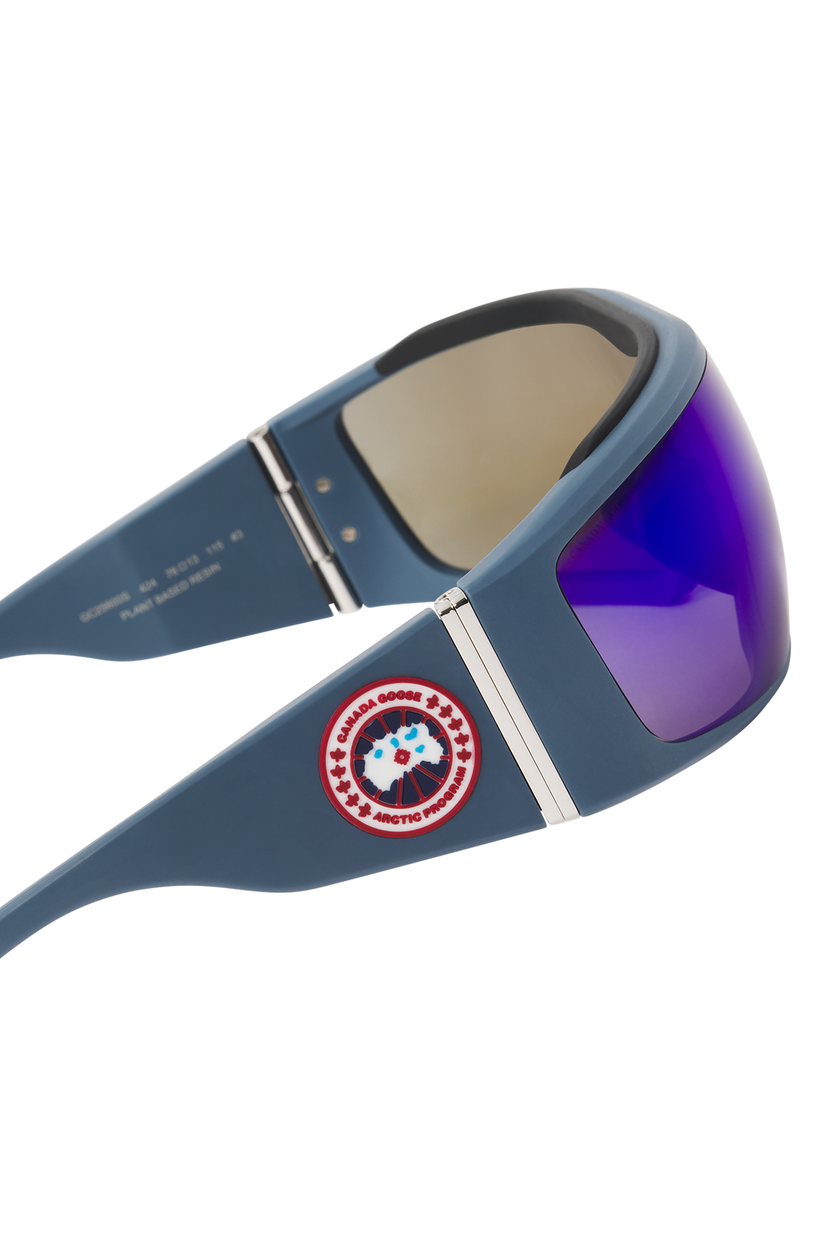 Summit Sunglasses - Matte Blue/Mirror Blue 9830 - off_side_02