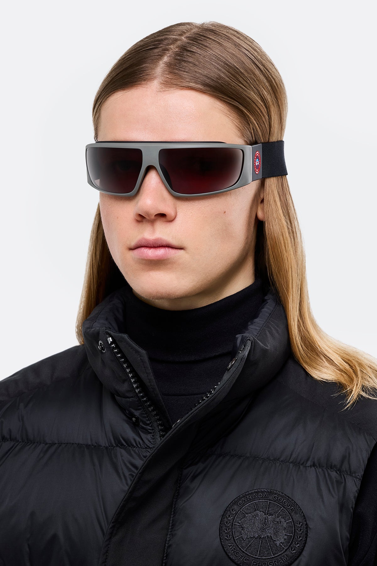 Summit Sunglasses - Matte Dark Sage/Green 9857 - on_front_02