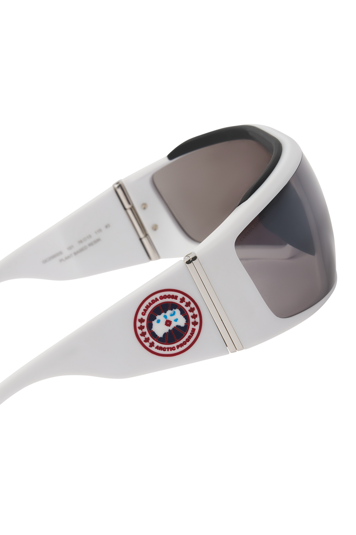 Summit Sunglasses - Matte White/Smoke 9884 - off_side_02