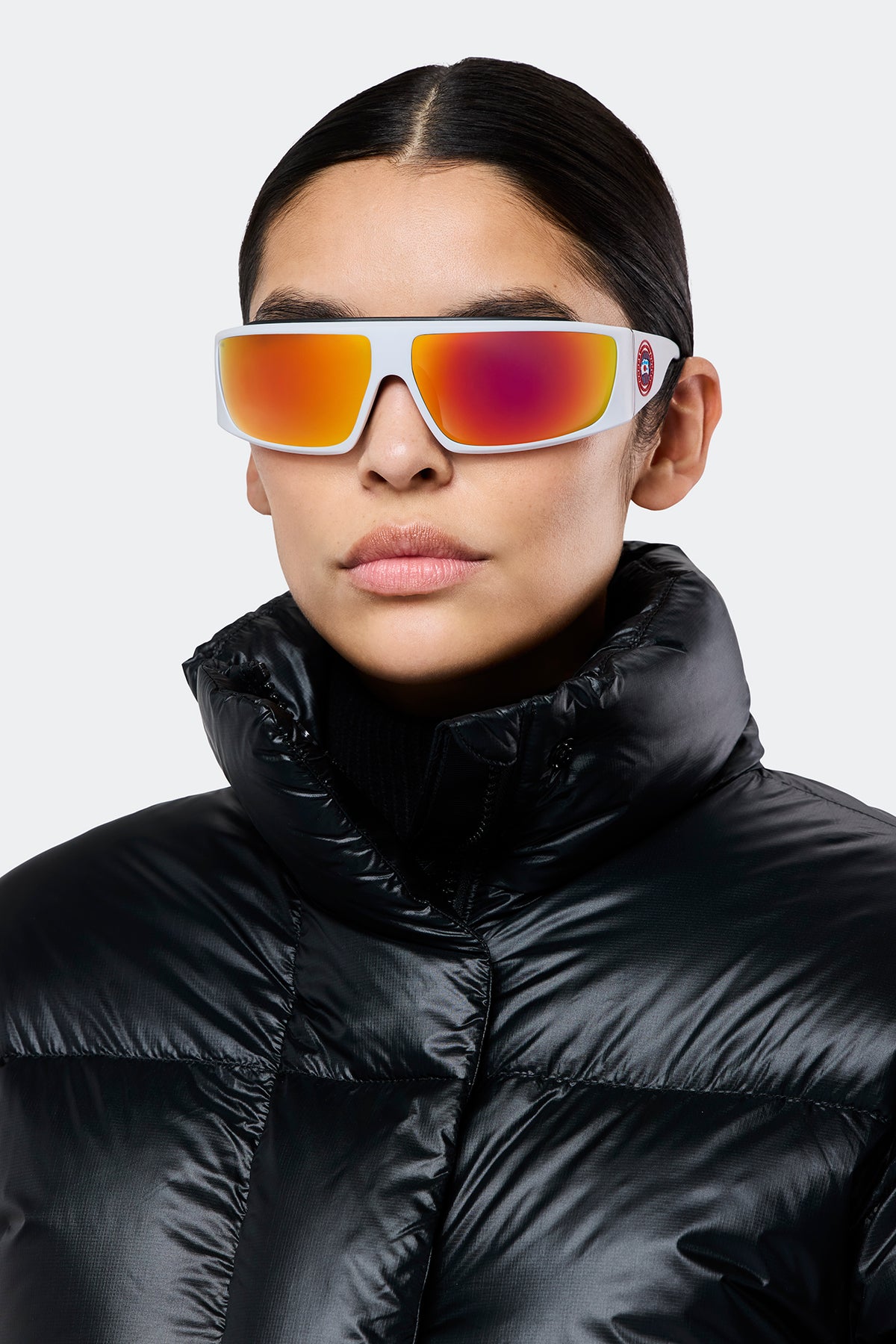 Summit Sunglasses - White/Red Mirror-9991 9991 - on_front_02