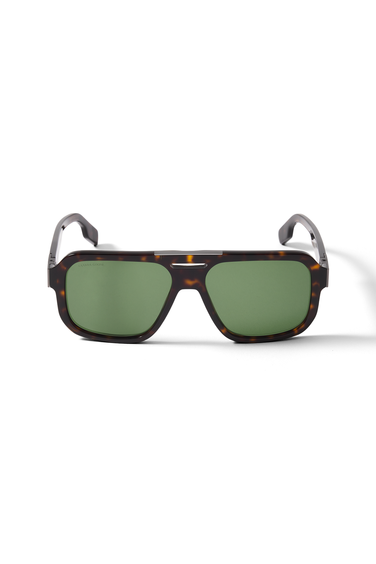 Milford Sunglasses - Dark Havana/Green 9808 - off_front_01