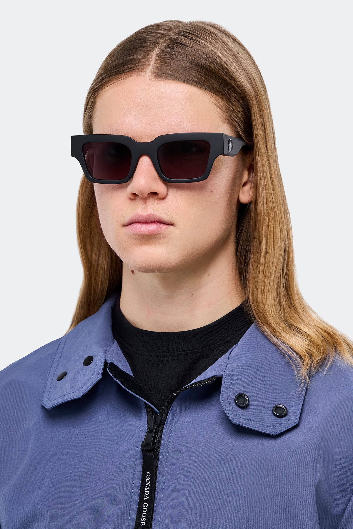 Waddington Sunglasses - Matte Black/Grey 9823 - on_front_01