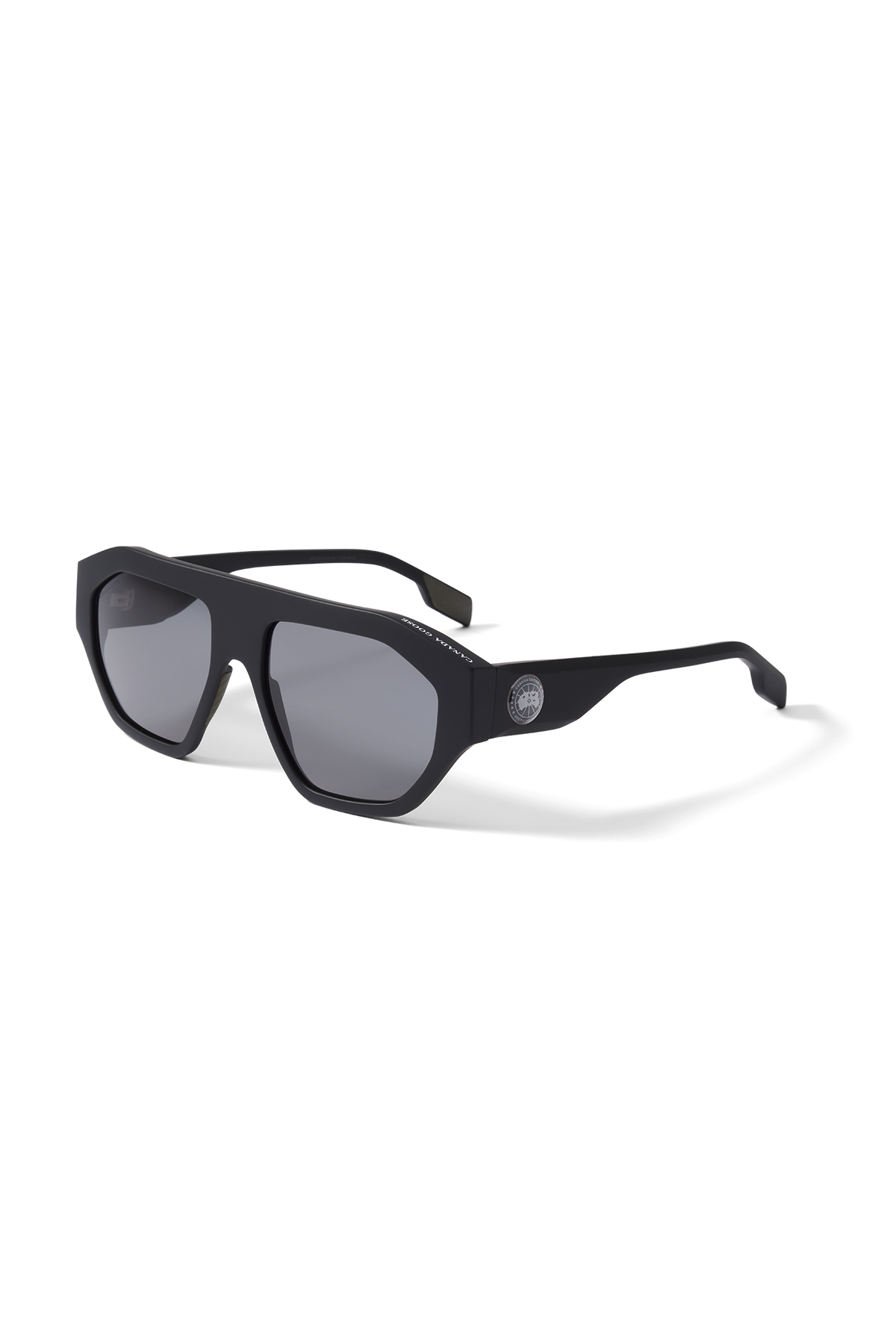 Tekapo Sunglasses - Matte Black/Grey 9823 - off_side_01
