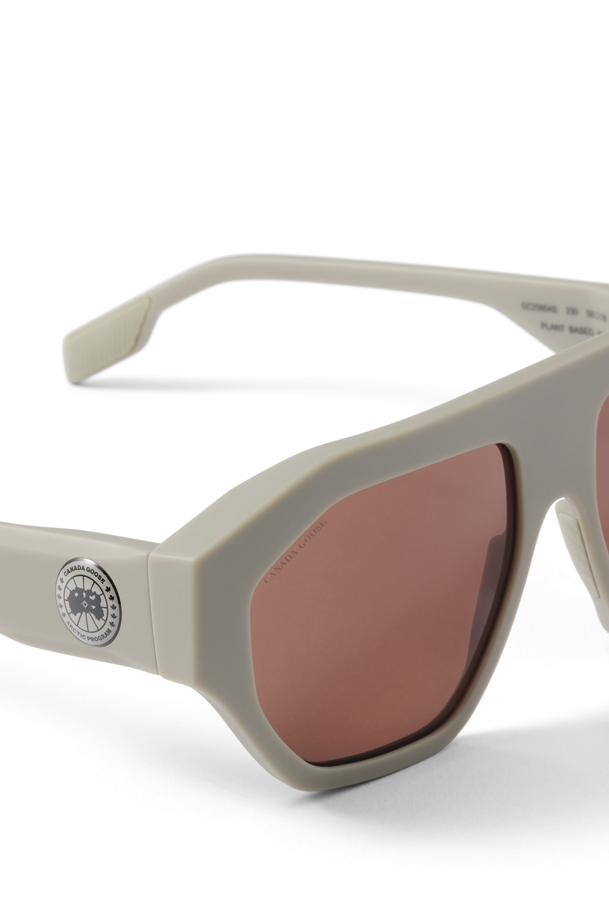 Tekapo Sunglasses - Matte Sage/Brown 9868 - off_side_02