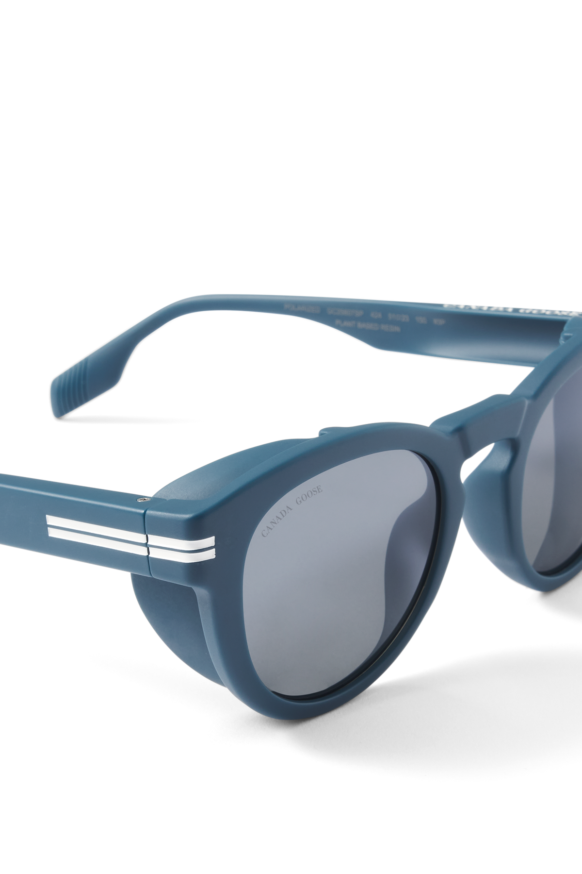 Salar Sunglasses - Matte Blue/Grey Flash 9829 - off_side_02