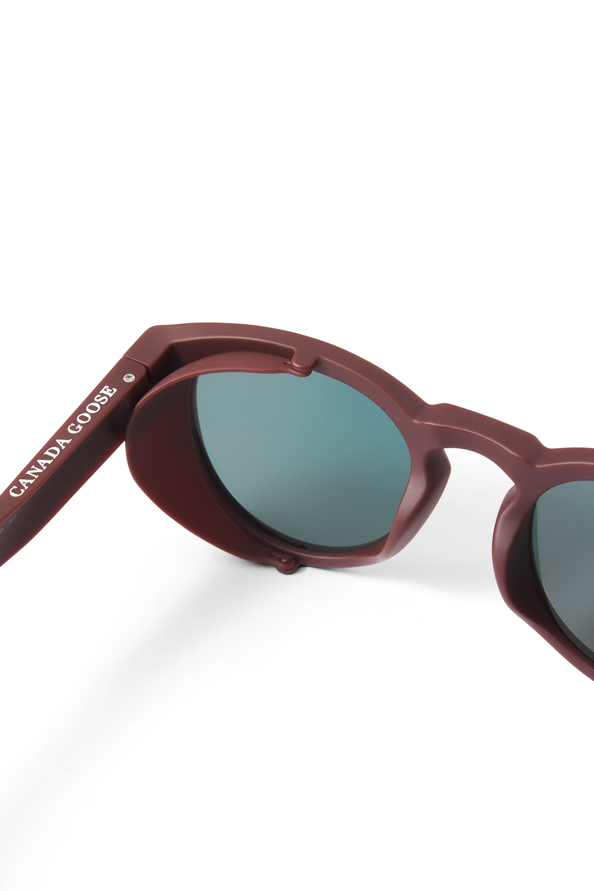 Salar Sunglasses - Matte Burgundy/Grey Flash Red 9835 - off_back_01