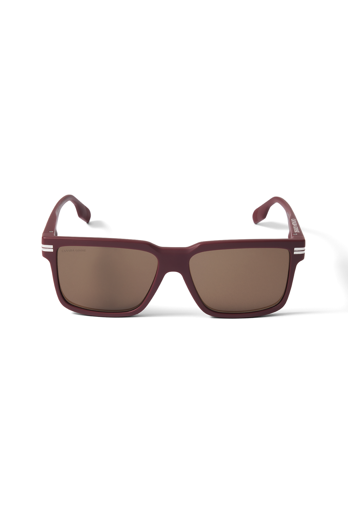Redwood Sunglasses - Matte Burgundy/Brown 9832 - off_front_01
