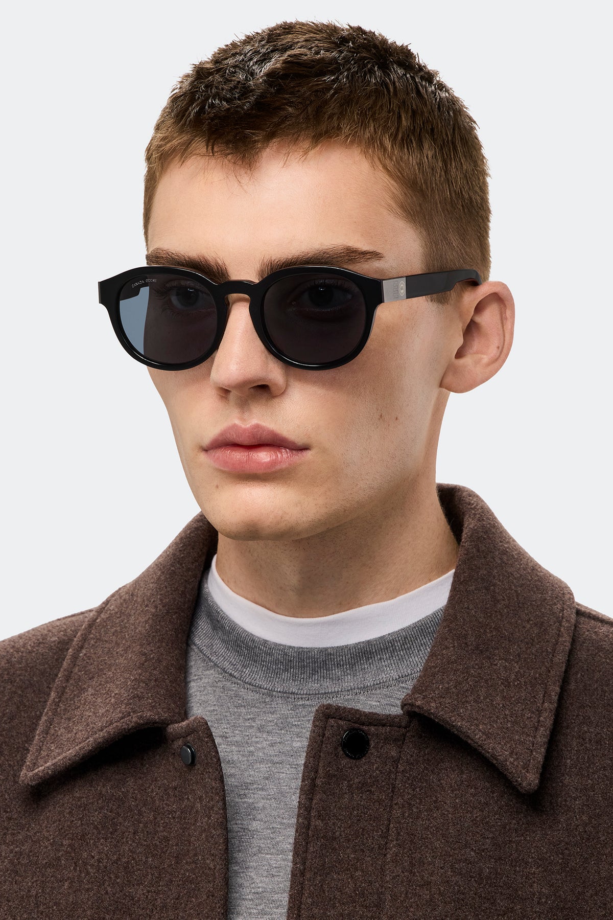 Como Sunglasses - Black/Blue 9800 - on_front_02