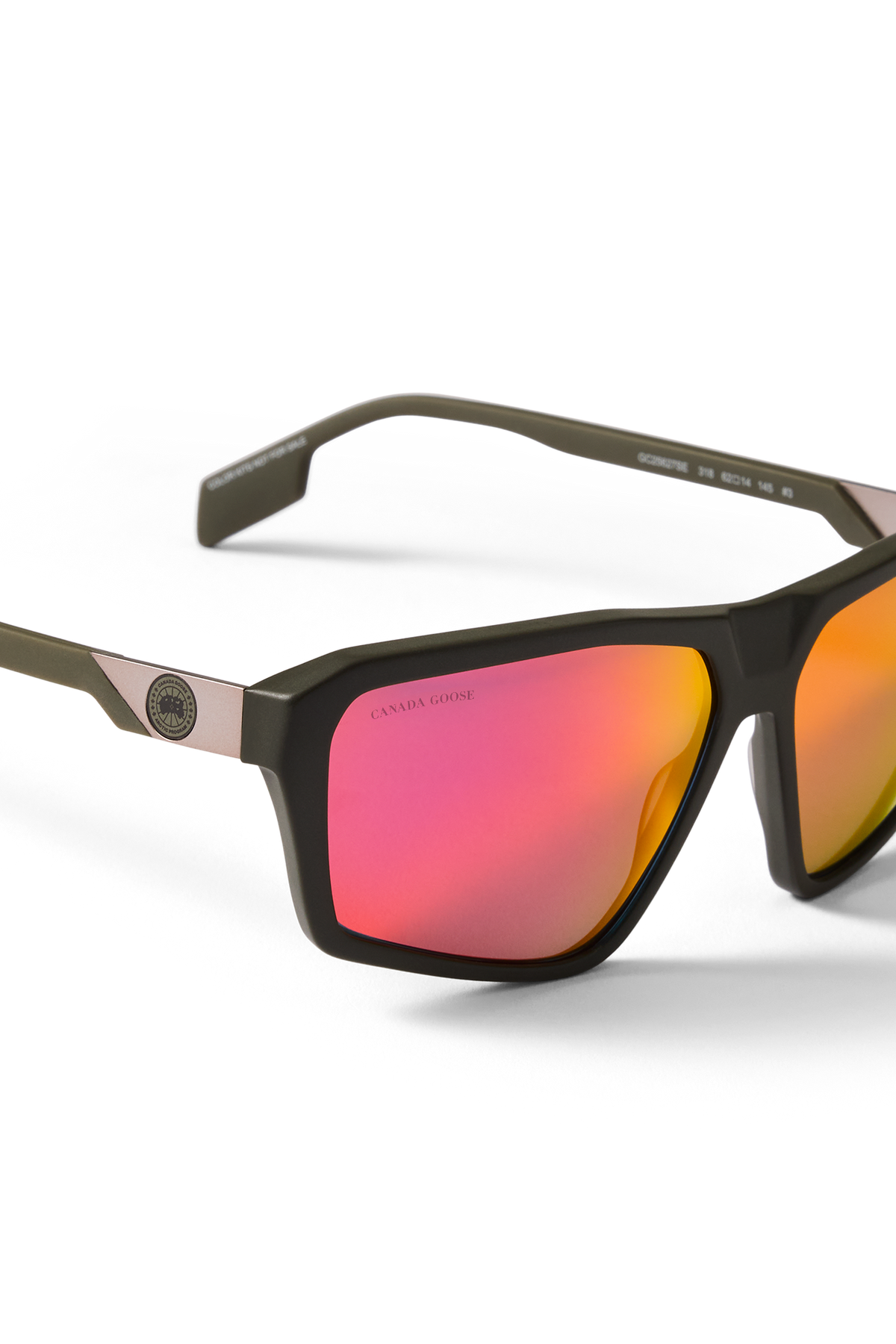 Copan Sunglasses - Khaki/Red 9071 - off_side_02
