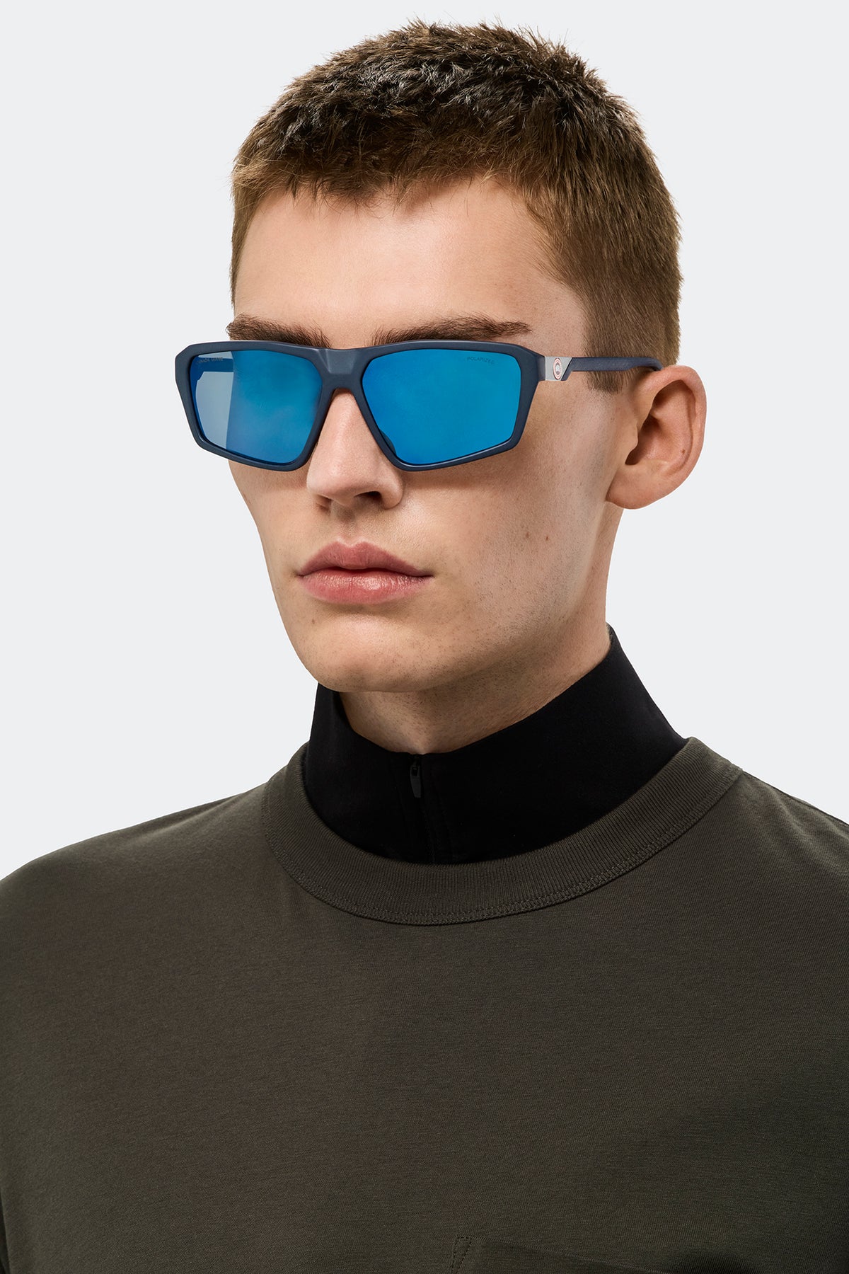 Copan Polarized Sunglasses - Matte Blue/Green 9546 - on_front_01
