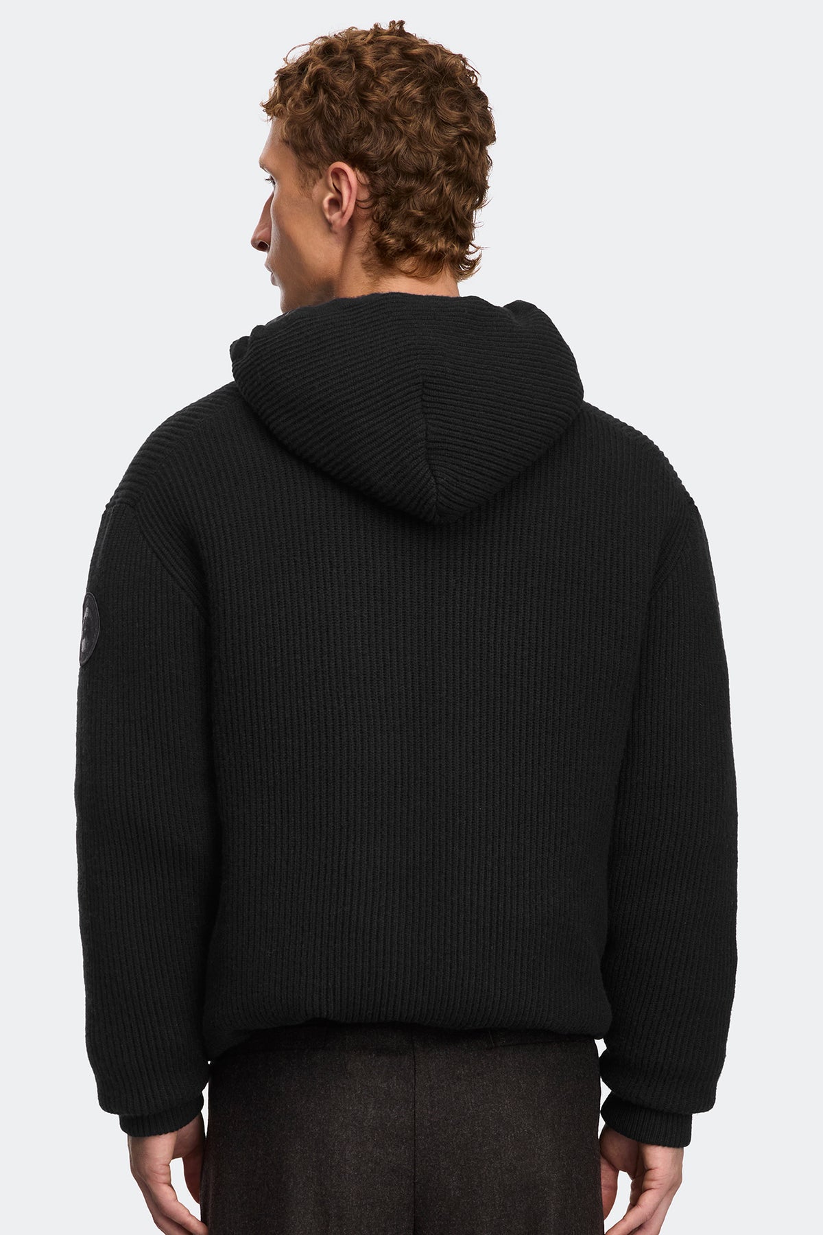 HyBridge® Hunter Full Zip Hoodie - Black 9061 - on_back_01