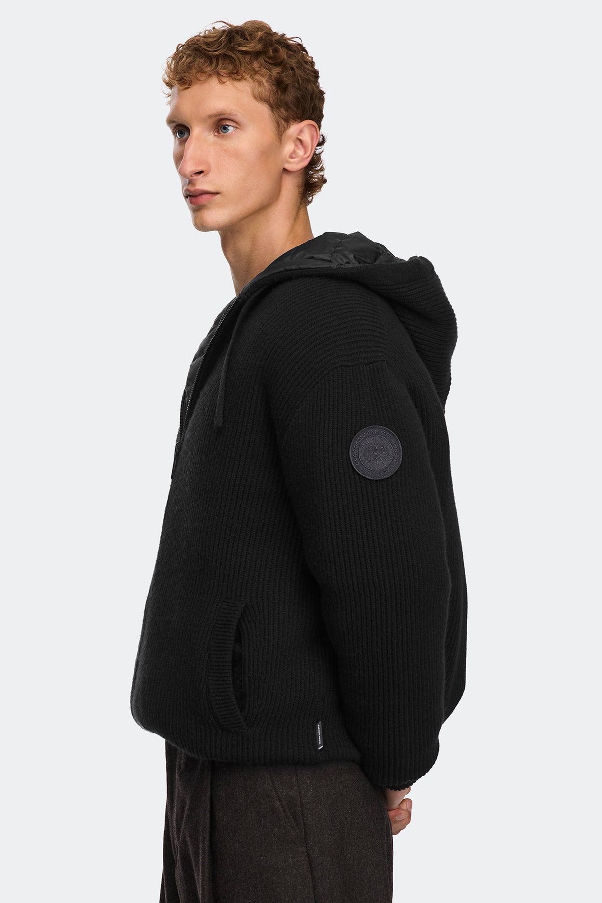 HyBridge® Hunter Full Zip Hoodie - Black 9061 - on_side_01