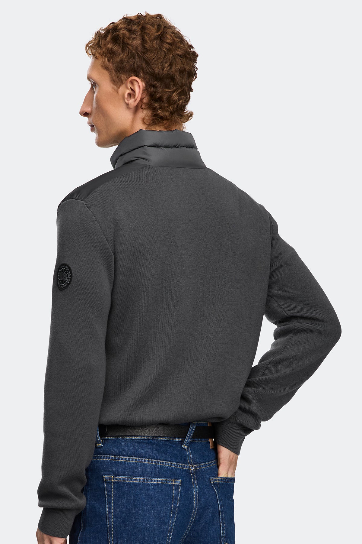HyBridge® Flavio Jacket - Anchor Grey 9837 - on_back_01
