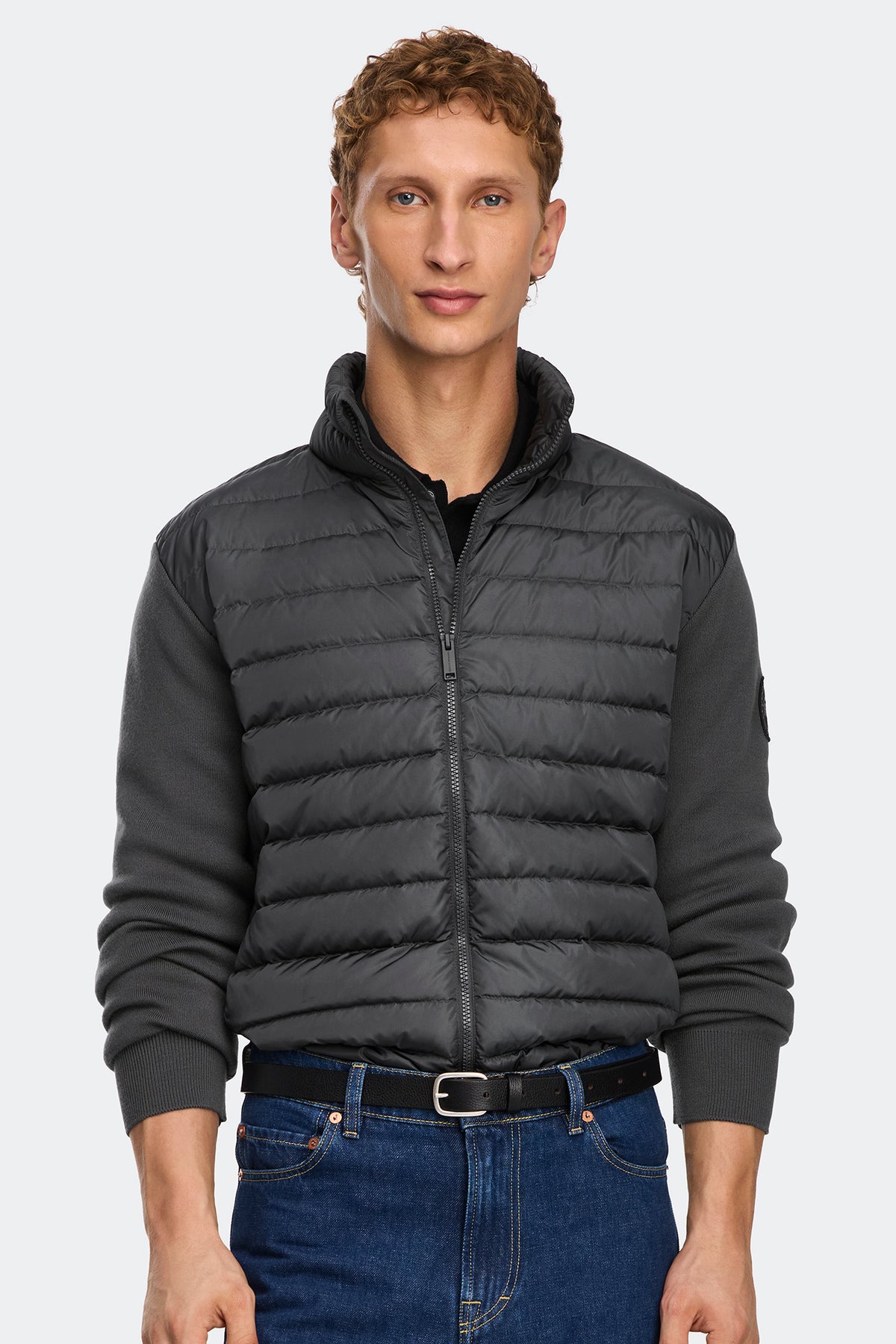 HyBridge® Flavio Jacket - Anchor Grey 9837 - on_front_01