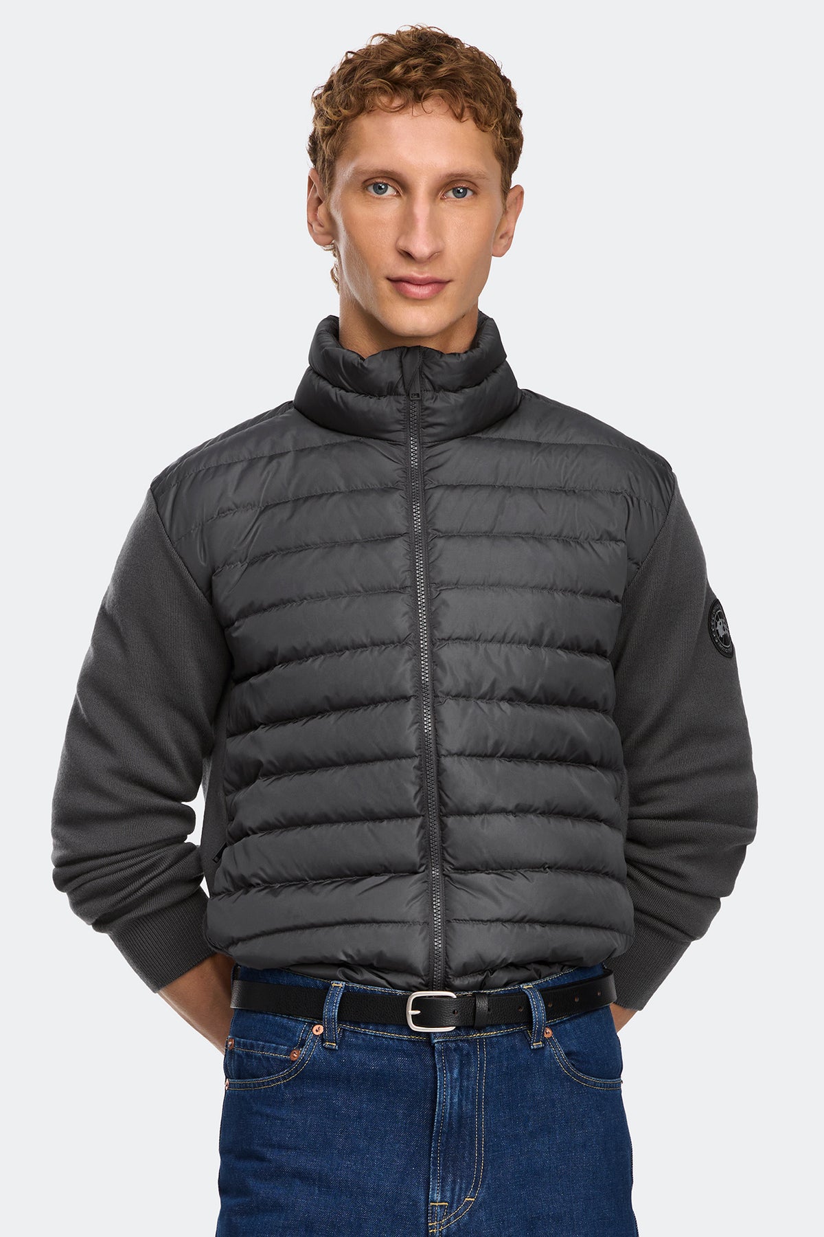 HyBridge® Flavio Jacket - Anchor Grey 9837 - on_front_closed_01