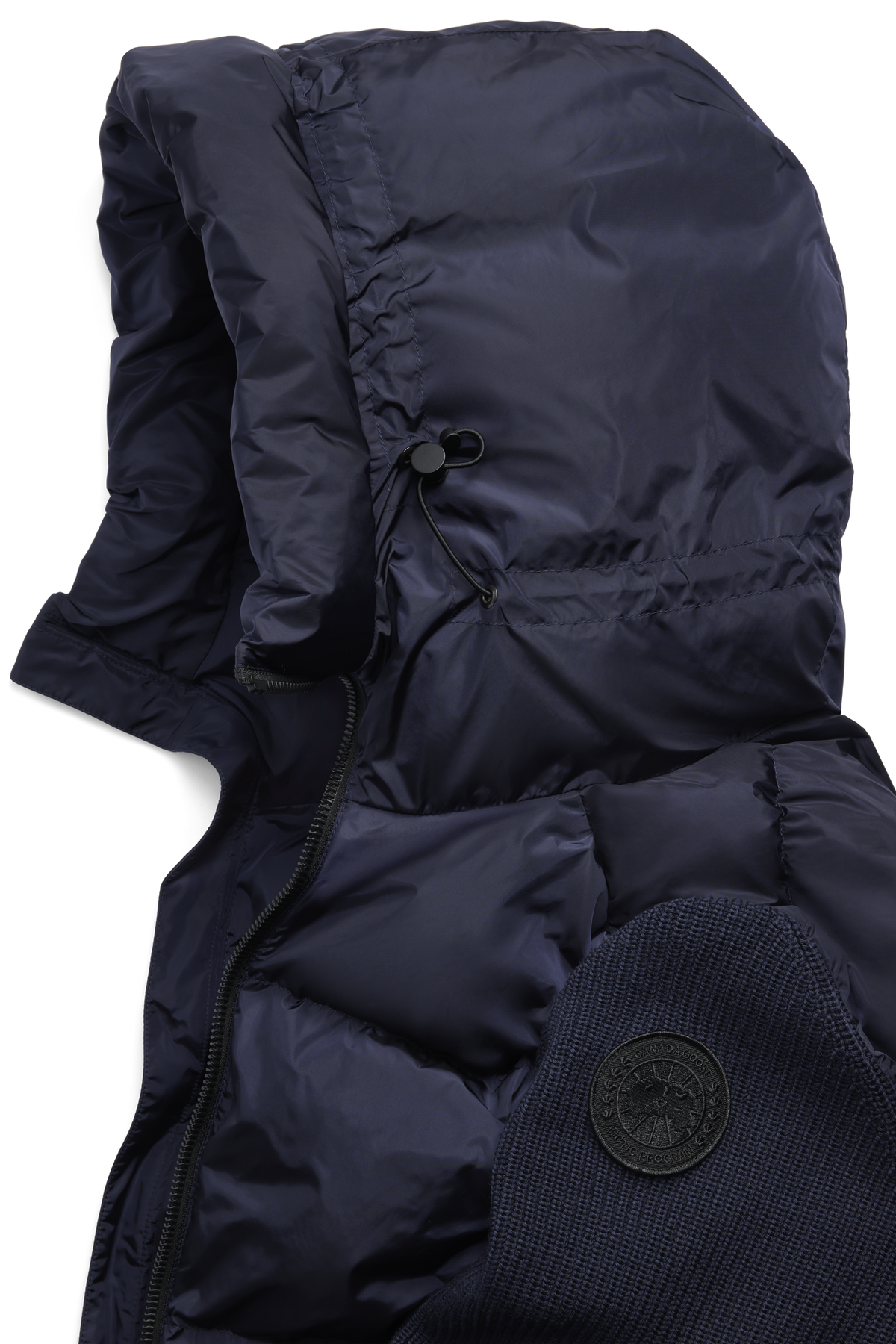 HyBridge® Grove Knit Hoodie - Navy 9067 - off_detail_01