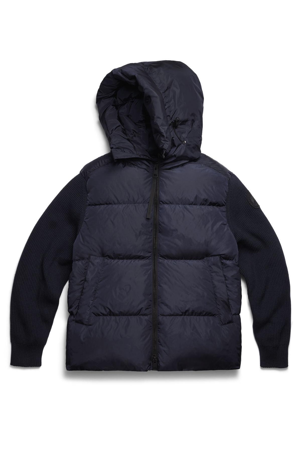 HyBridge® Grove Knit Hoodie - Navy 9067 - off_flat_lay_01