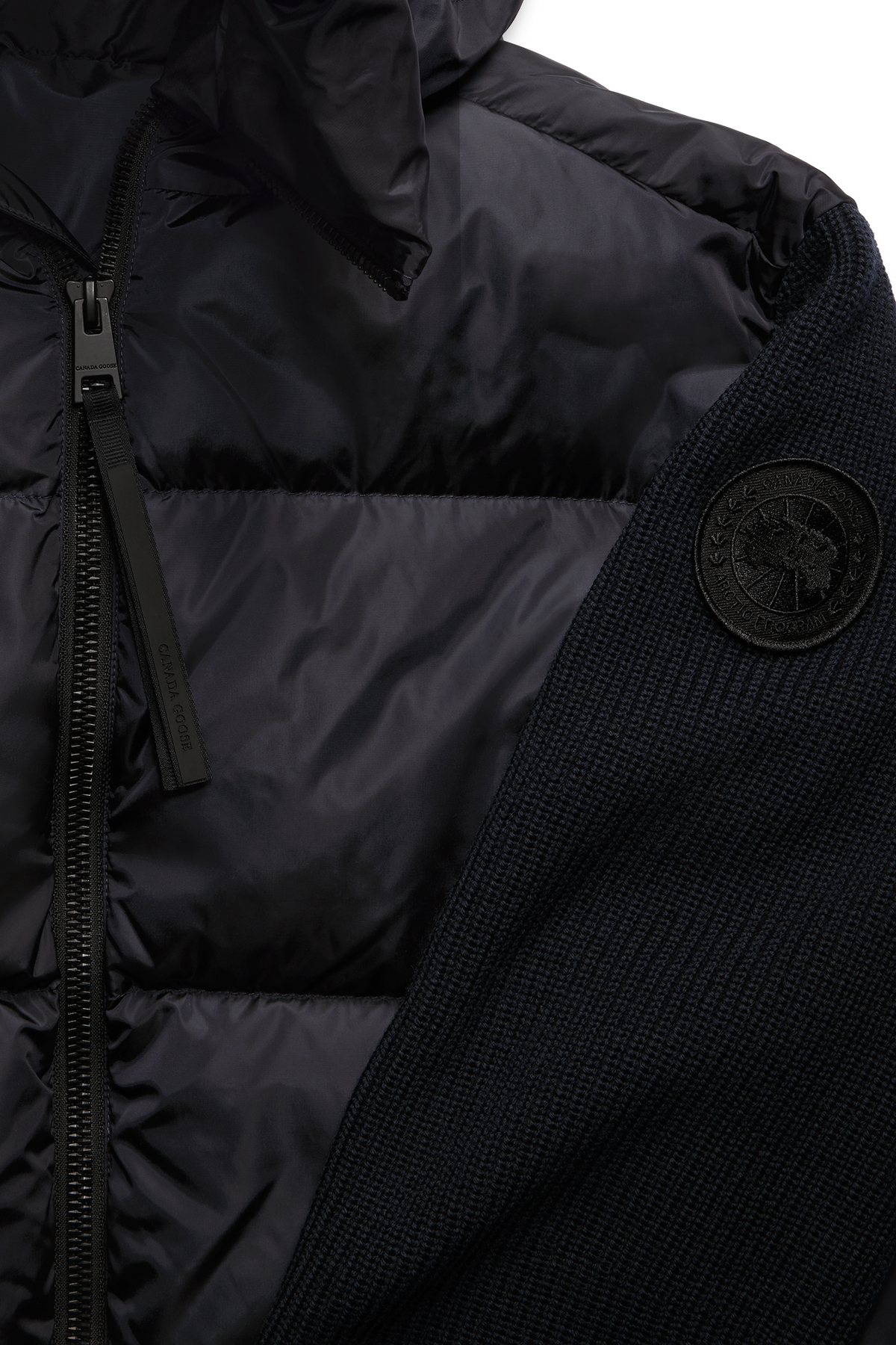 HyBridge® Grove Knit Hoodie - Nocturne 9858 - off_detail_01