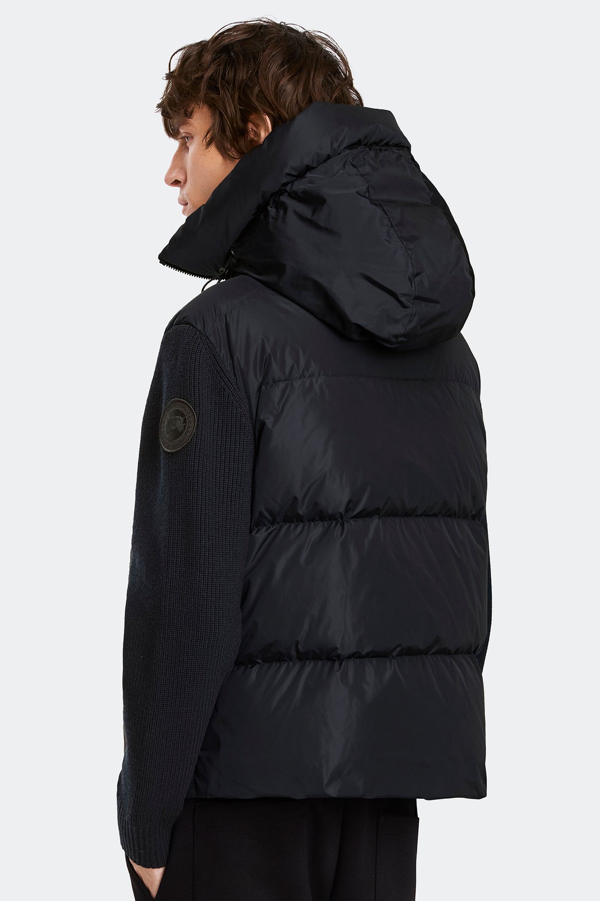 HyBridge® Grove Knit Hoodie - Nocturne 9858 - on_back_01