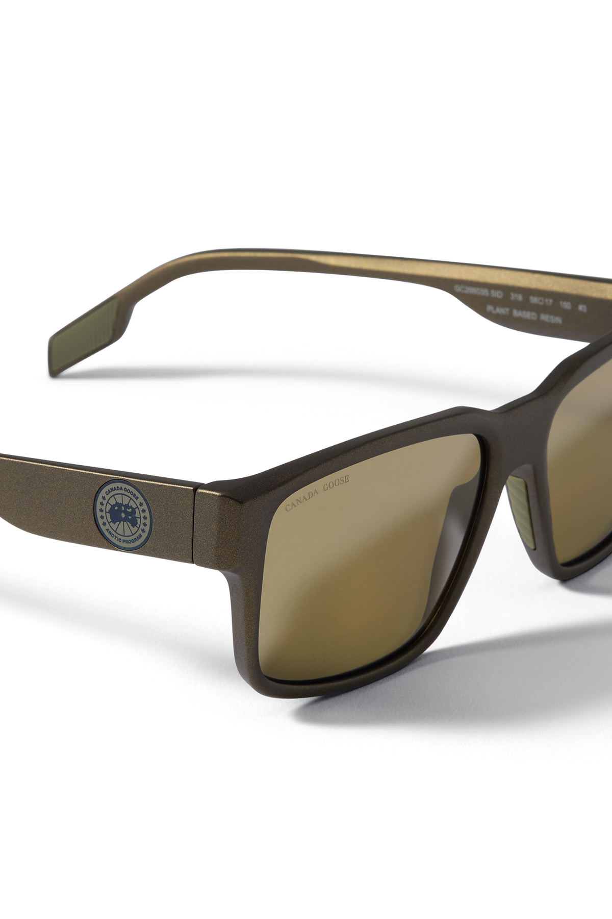Jura Sunglasses - Matte Khaki Metalized 9993 - off_side_02
