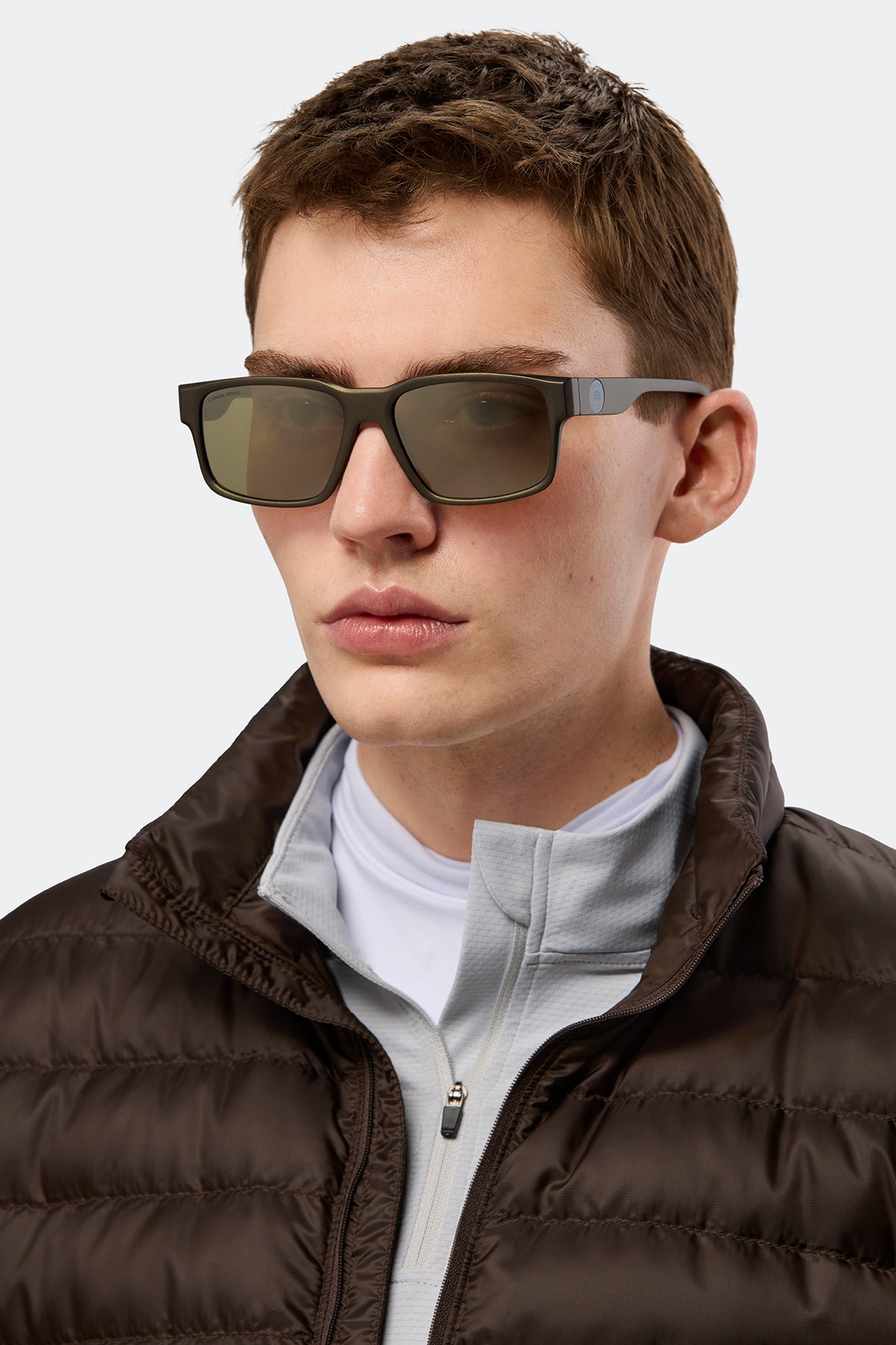Jura Sunglasses - Matte Khaki Metalized 9993 - on_front_01