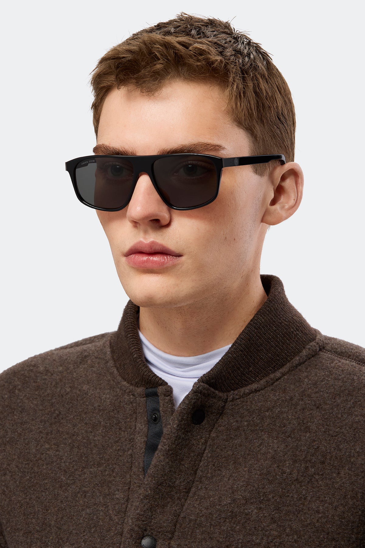 Verdant Sunglasses - Black/Solid Green Grey 9995 - on_front_01