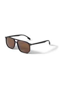 Cavell Sunglasses - Black/Solid Brown 9997 - off_side_01