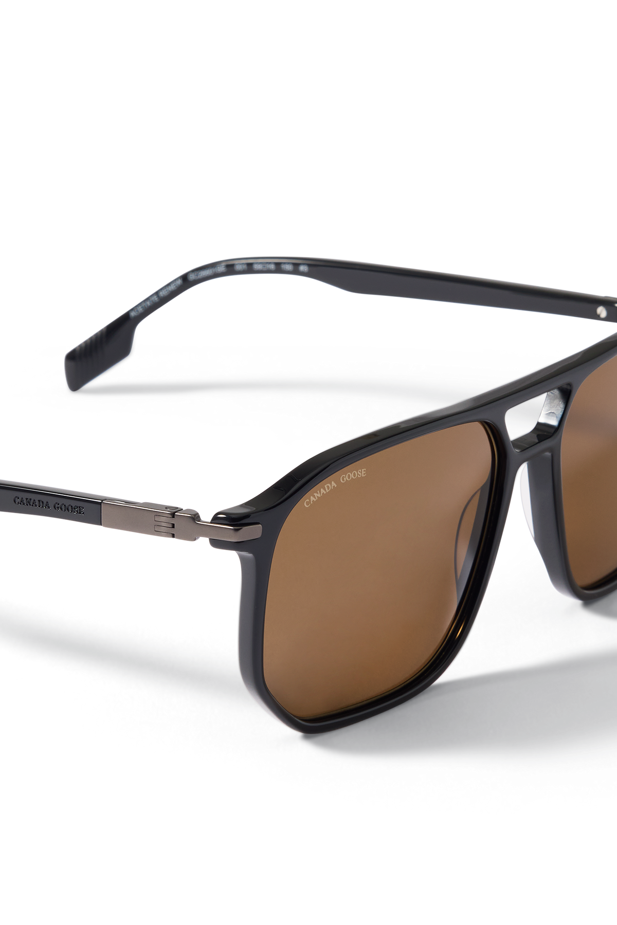 Cavell Sunglasses - Black/Solid Brown 9997 - off_side_02