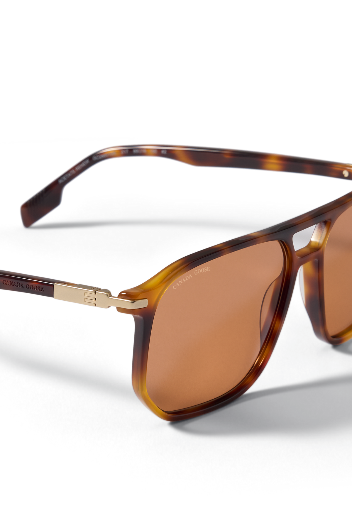 Cavell Sunglasses - Havana/Solid Light Brown 9998 - off_side_02