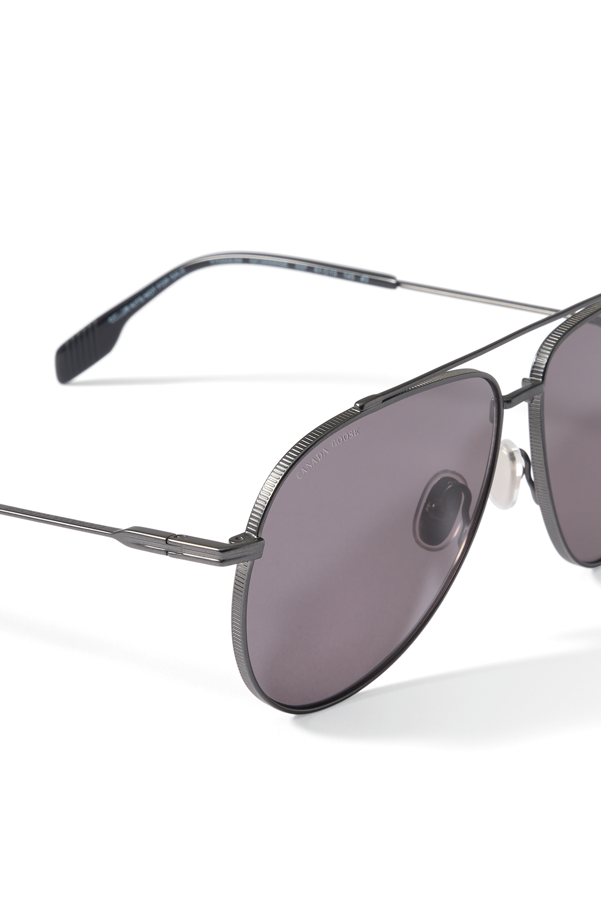 Corsica Sunglasses - Matte Dark Gunmetal/Solid Grey 9893 - off_side_02