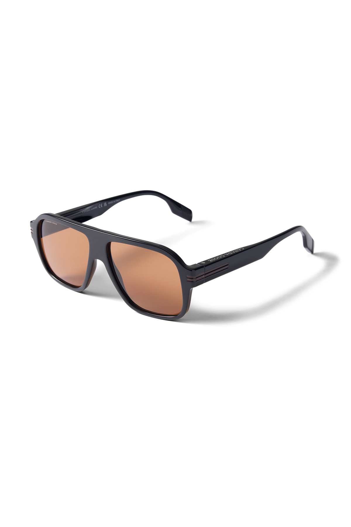 Etna Sunglasses - Black/Solid Brown 9997 - off_side_01