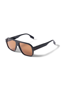 Etna Sunglasses - Black/Solid Brown 9997 - off_side_01