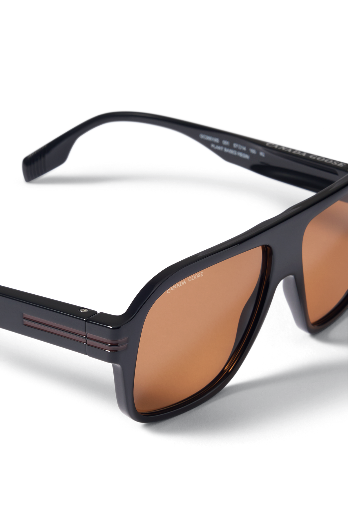 Etna Sunglasses - Black/Solid Brown 9997 - off_side_02