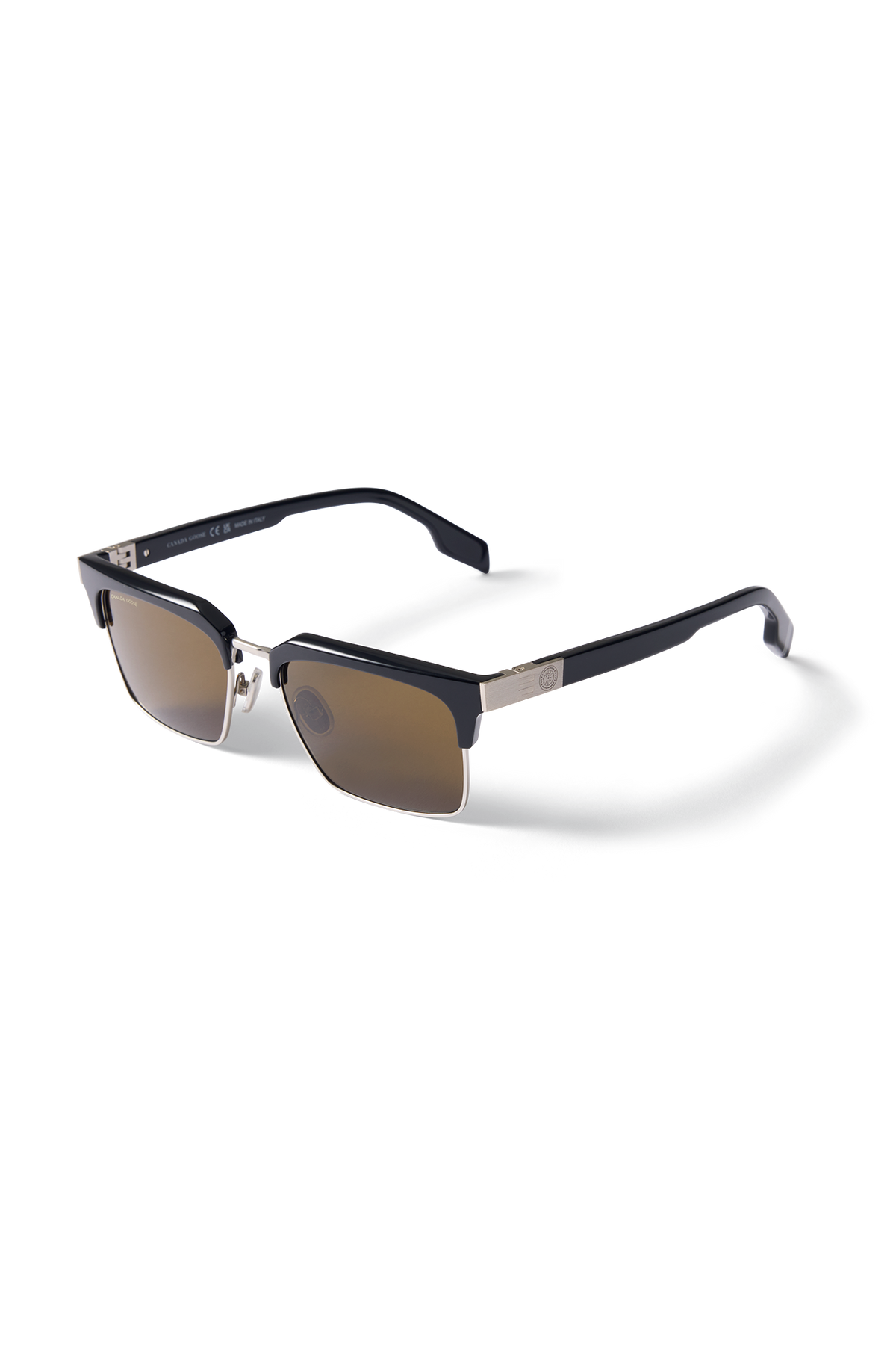 Arno Sunglasses - Black/Solid Khaki 8709 - off_side_01