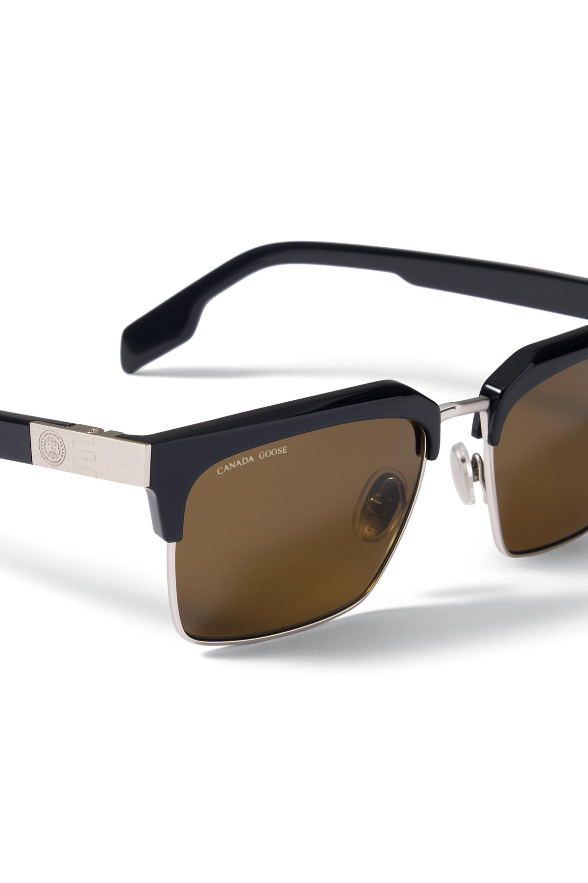 Arno Sunglasses - Black/Solid Khaki 8709 - off_side_02