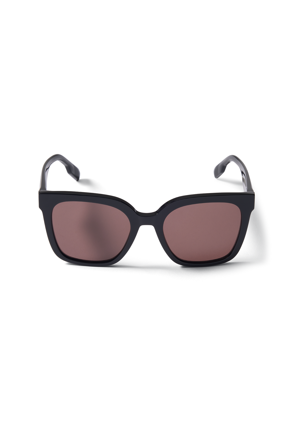 Yarra Sunglasses - Black/Solid Brown 8700 - off_front_01