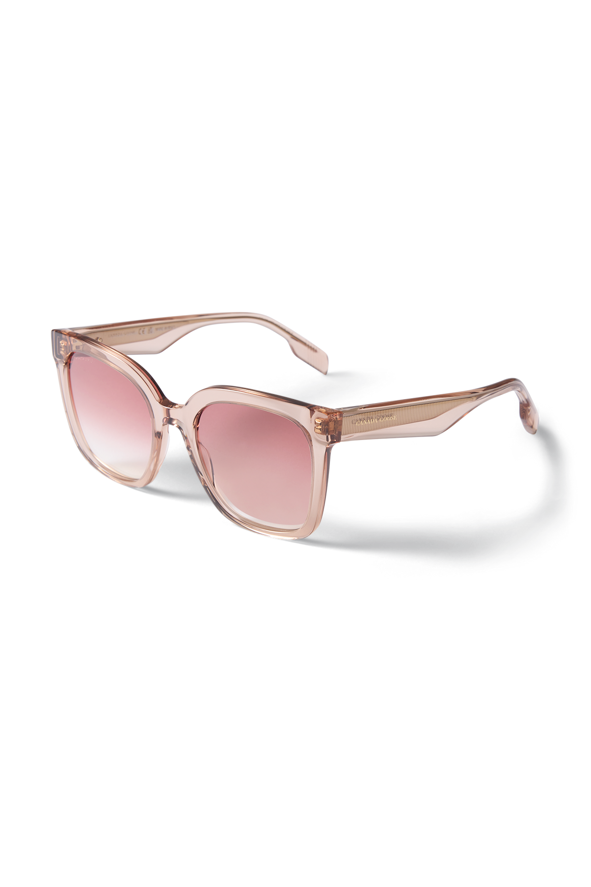 Yarra Sunglasses - Transparent Nude/Gradient Wine 8702 - off_side_01