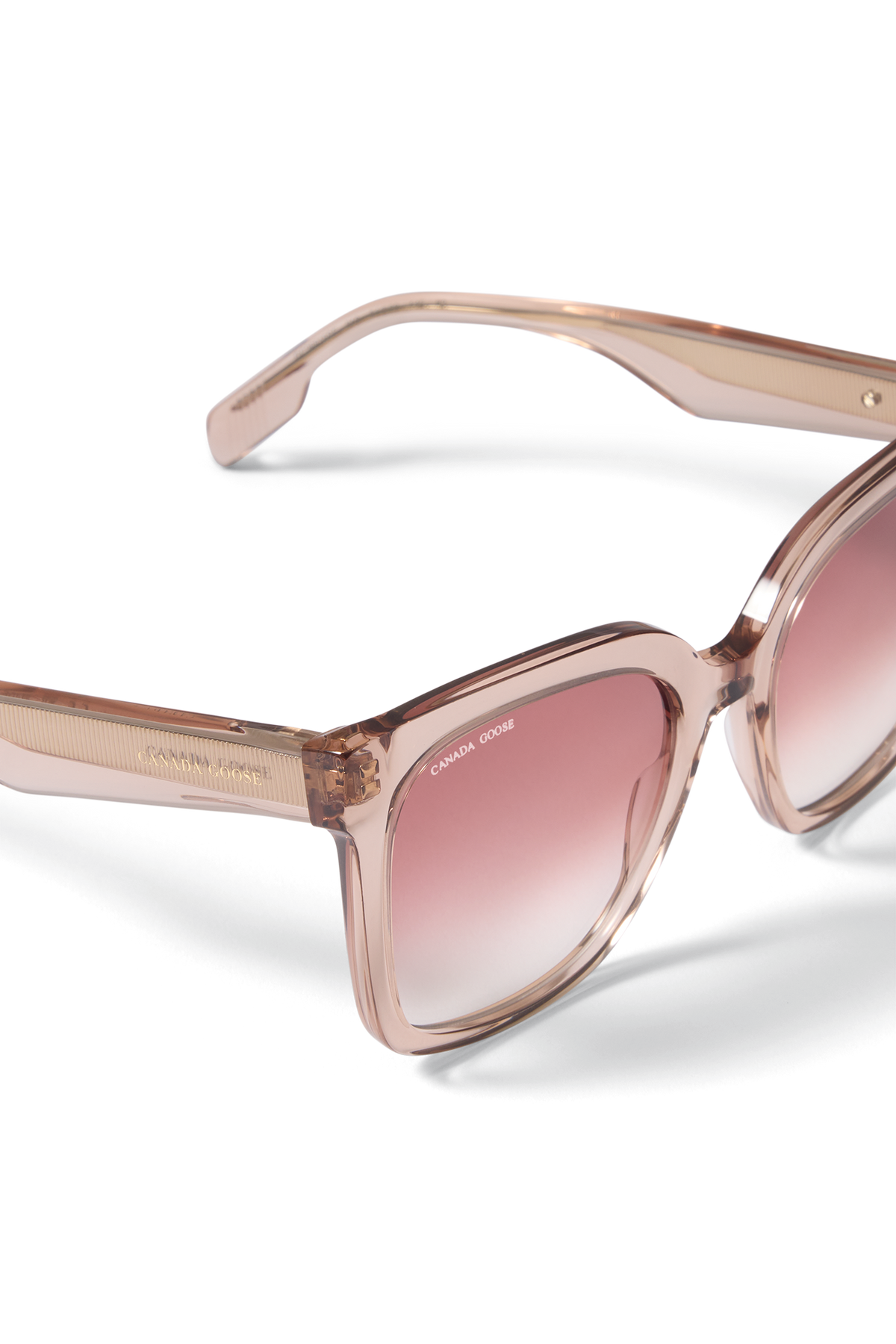 Yarra Sunglasses - Transparent Nude/Gradient Wine 8702 - off_side_02