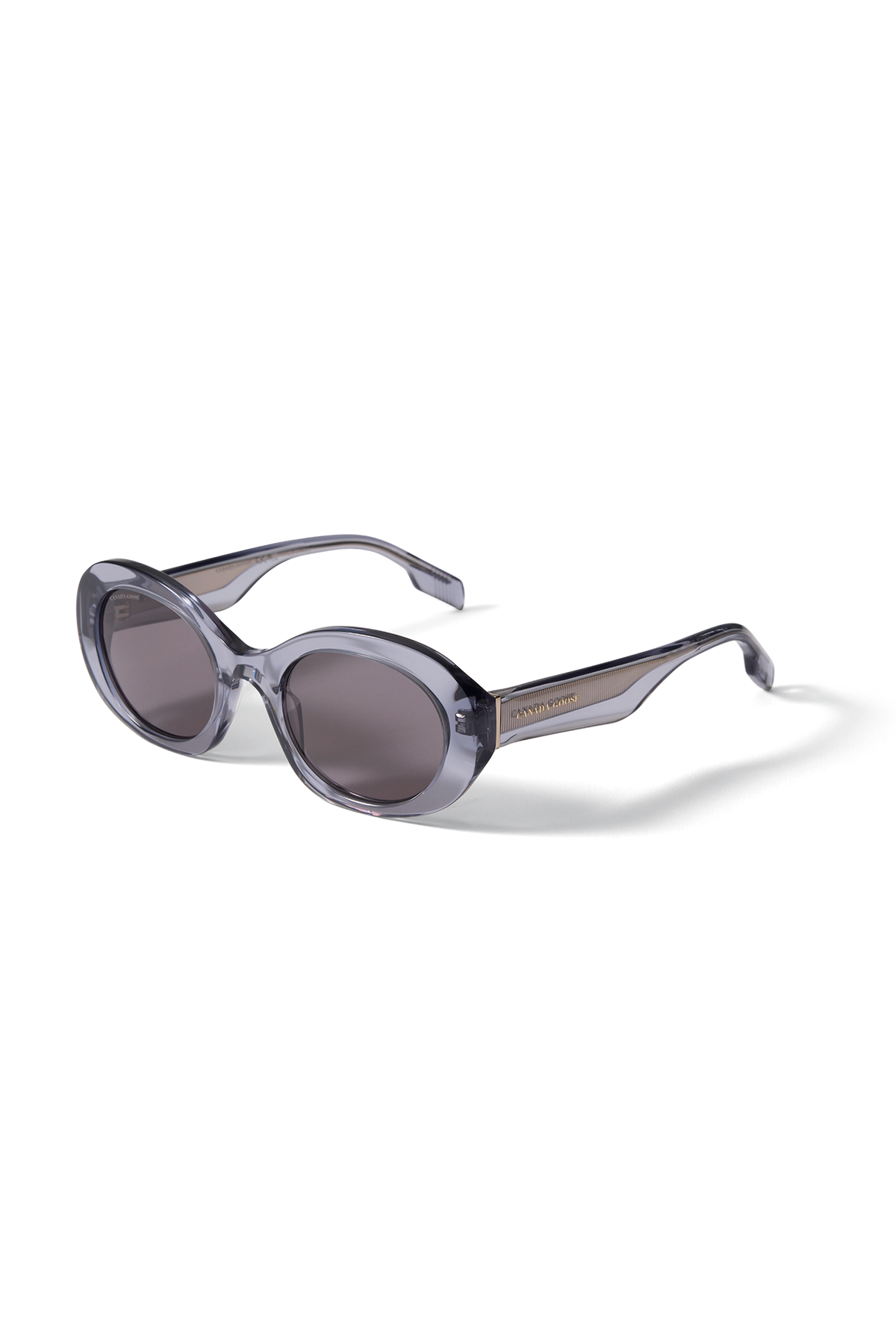 Petra Sunglasses - Transparent Grey/Solid Grey 9896 - off_side_01