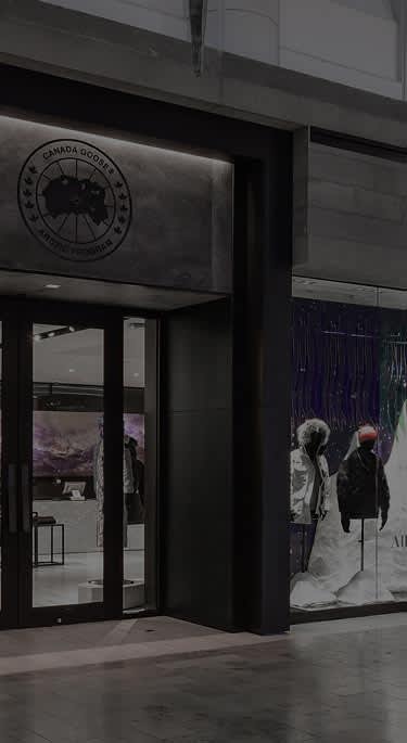 Canada Goose Boston Prudential store hero mobile