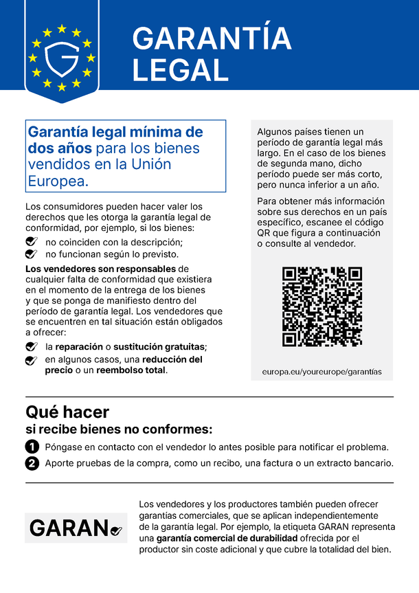 Derechos de garantía legal