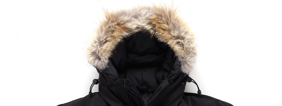 Canada Goose non-counterfeit fur lining